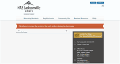 Desktop Screenshot of nasjacksonvillehomes.com